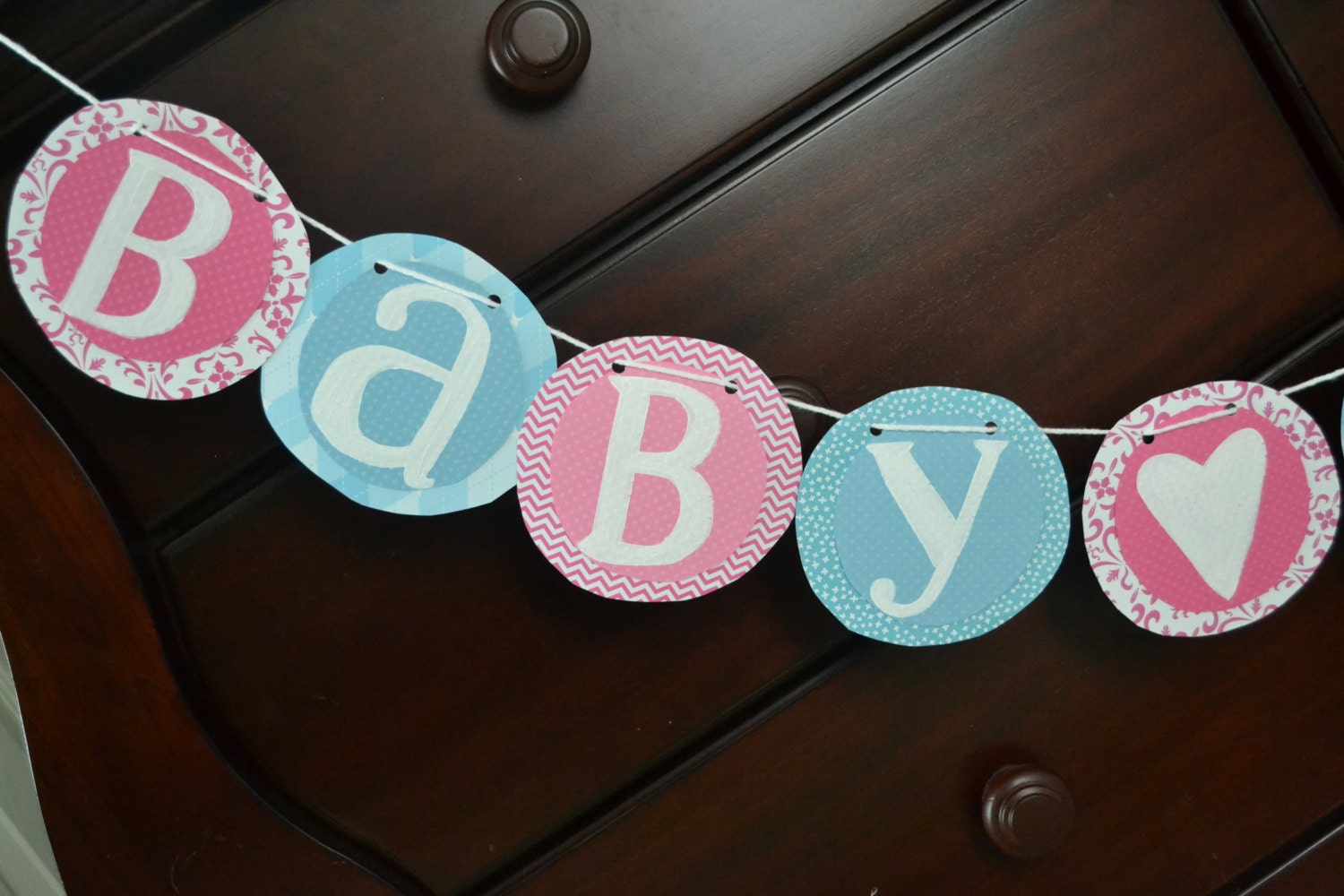 Custom Baby Photo Prop Shower Birthday Banner by BellaBambiniDecor