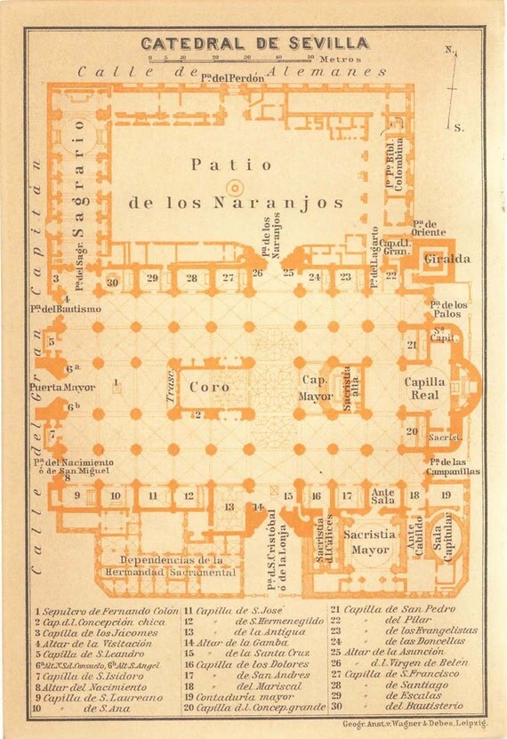 Floor Plan Of Gothic Cathedral 1912 seville cathedral floor plan gothic church andalusia Floor Plan Of Gothic Cathedral 1912 seville cathedral floor plan gothic church andalusia