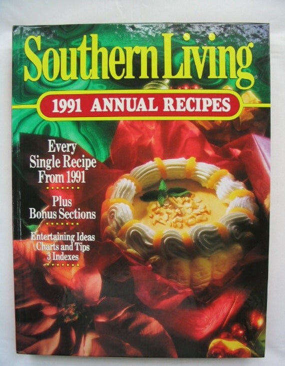 Vintage Southern Living Cookbook 1991 Annual by TheVintageRead