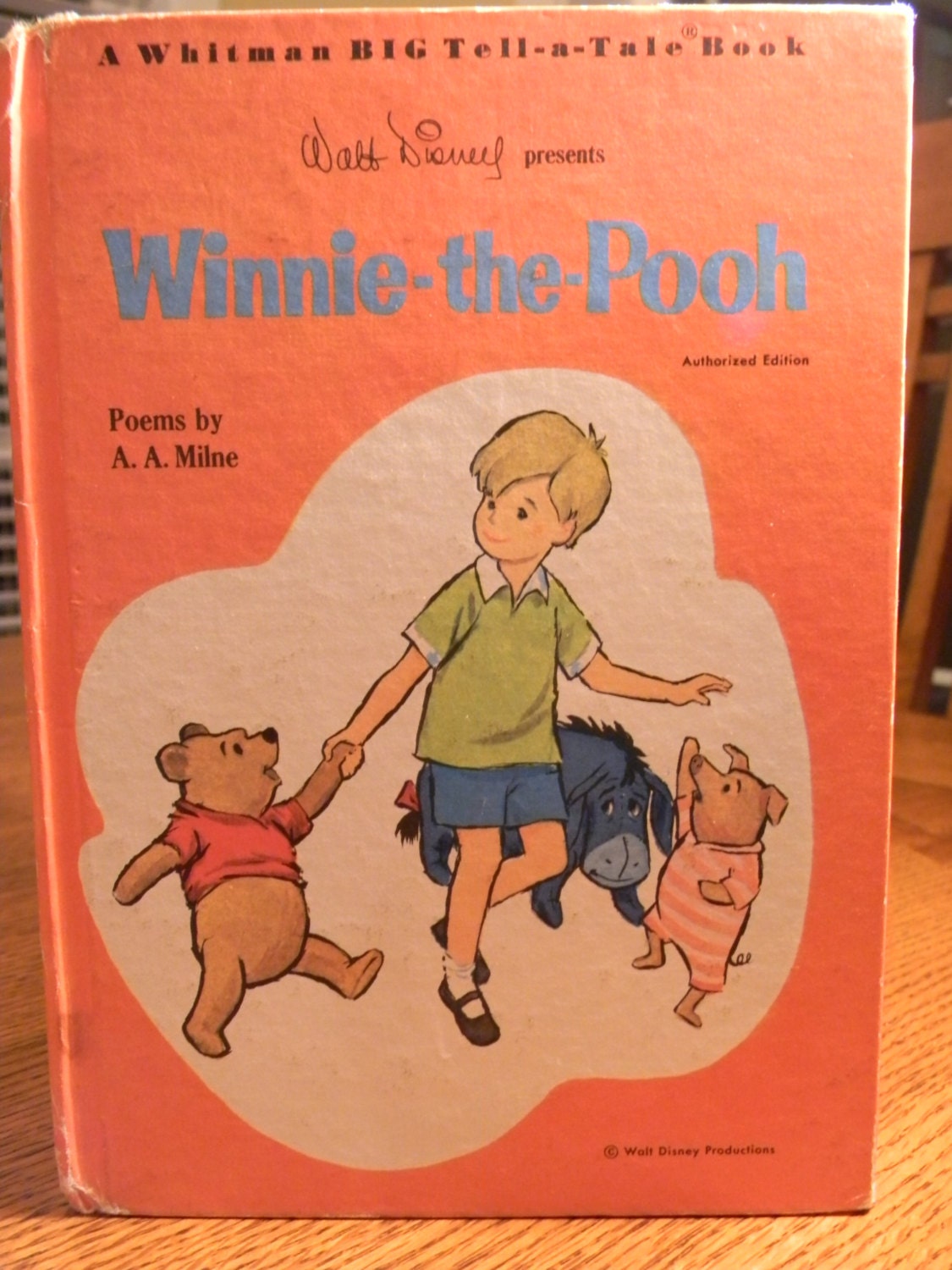 Winnie the Pooh Book Vintage 1955 Winnie the Pooh Walt