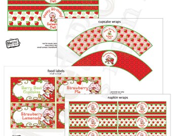 Original Strawberry Shortcake Party Decorations