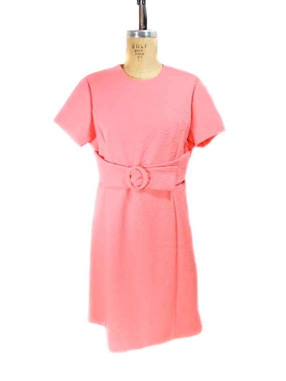 1960s Sears Fashions Pink Swirl Dress / by SemiPreciousGarnetts