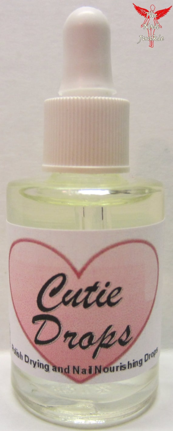 Cutie Drops-.5 oz bottle-Polish Drying and Nail Nourishing Drops