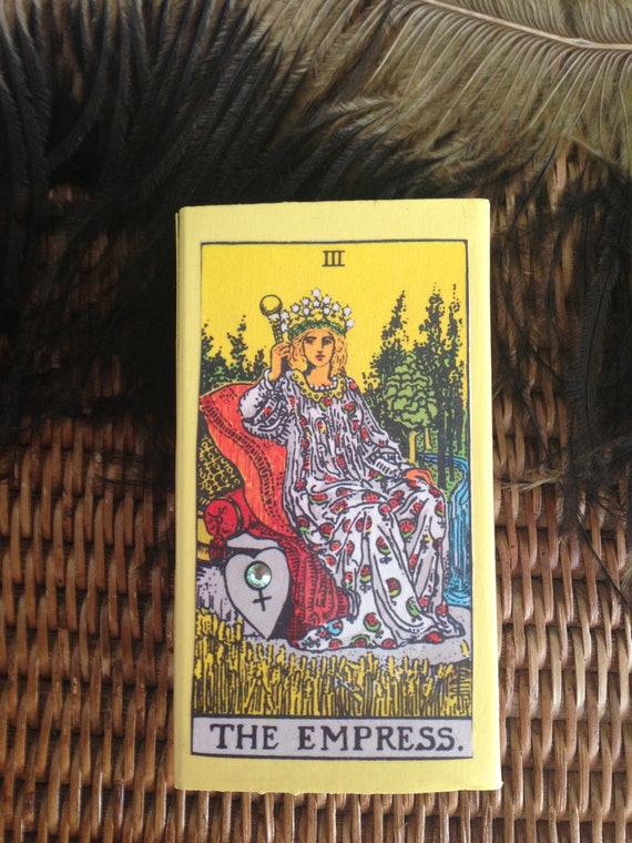 Rider Waite Tarot The Empress Altered Matchbox by TheCrownedHeart