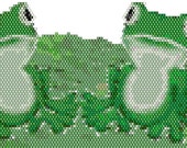 Frogs Peyote Stitch Bracelet Patterns