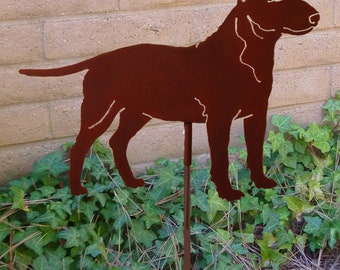 english bull terrier garden ornaments