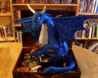 PDF PATTERN Dragon plush magic the gathering shoulder dragon