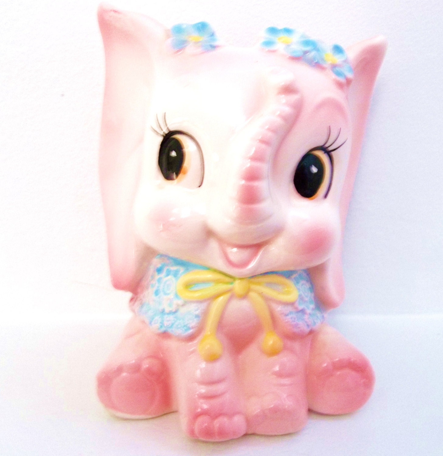 Vintage Baby Planter Elephant by Relpo 1950s Mid Century