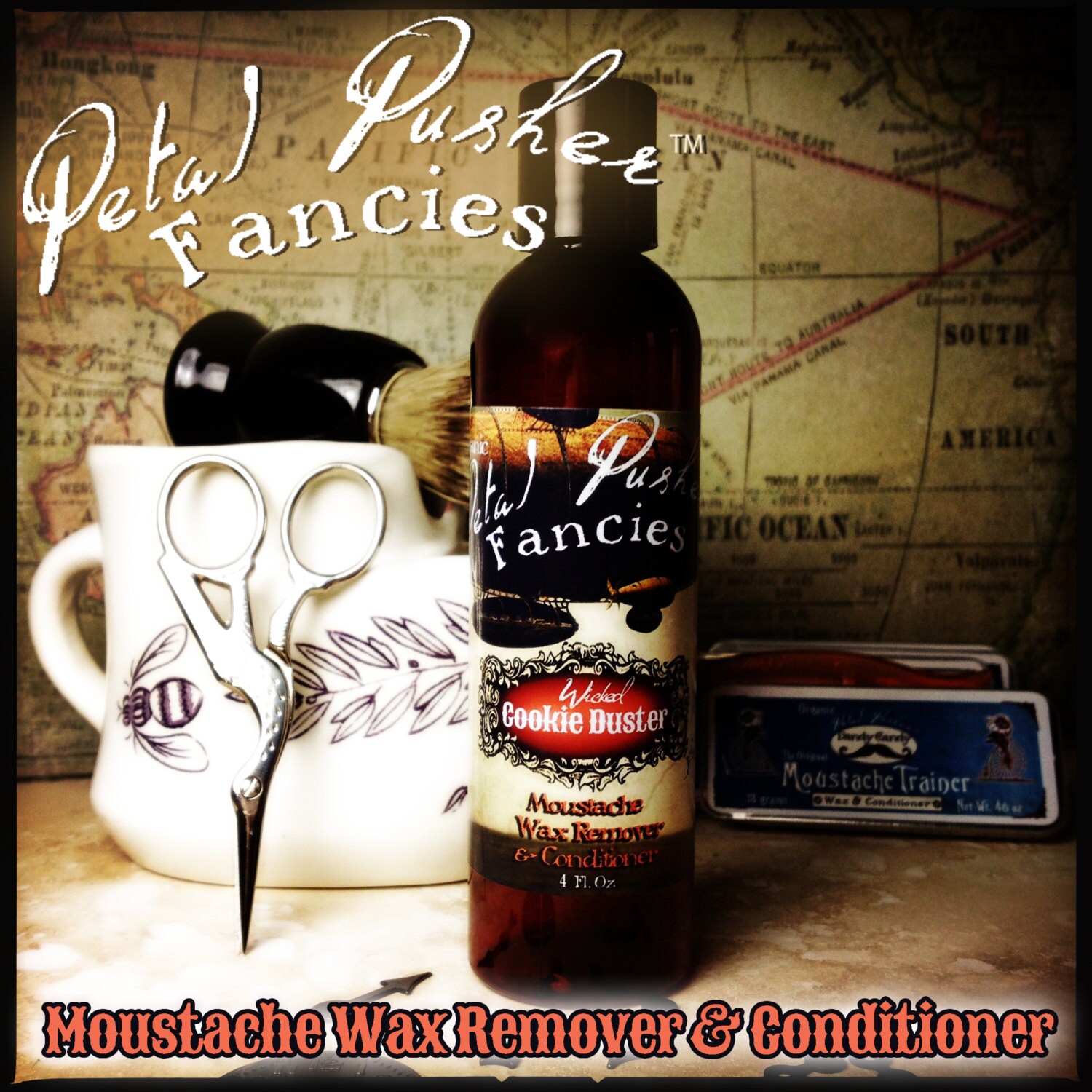 Wicked Cookie Duster Moustache Wax Remover by PhoenixAccoutrements