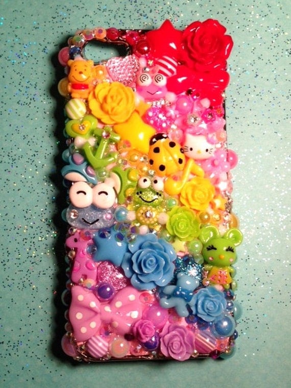 Custom Kawaii Decoden Case for Cell Phone iPhone 8 / iPhone