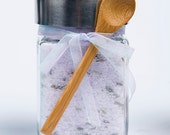 Bath Salts, Sea Salt Bath Soak, Scented Lavender- 1 jar, 10 oz
