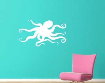 Octopus Decal - Ocean Decor - Octopus Wall Sticker