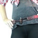 70's Woven Red Stretch Belt
