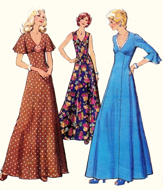 Maxi dress sewing patterns free pattern