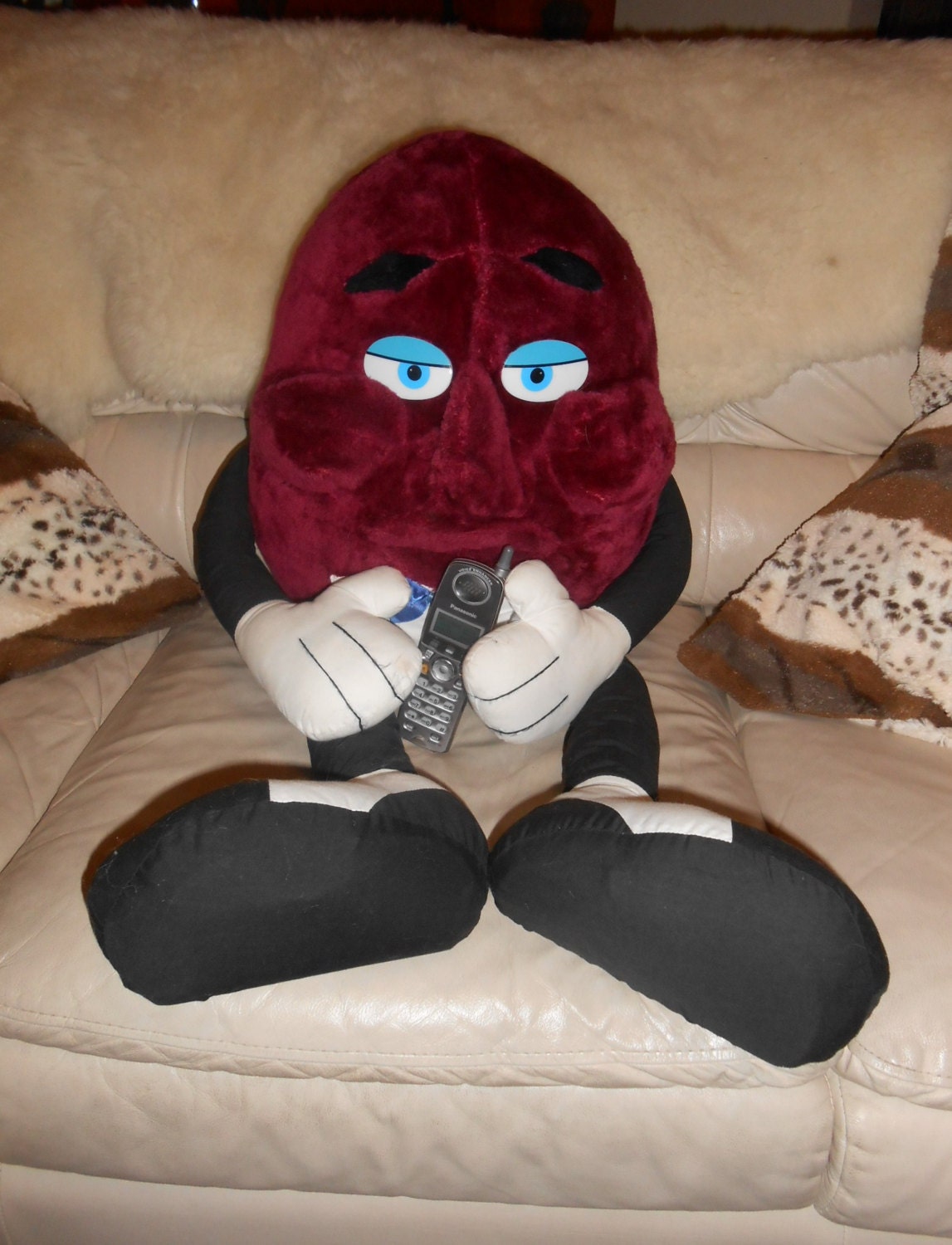 stuffed california raisin