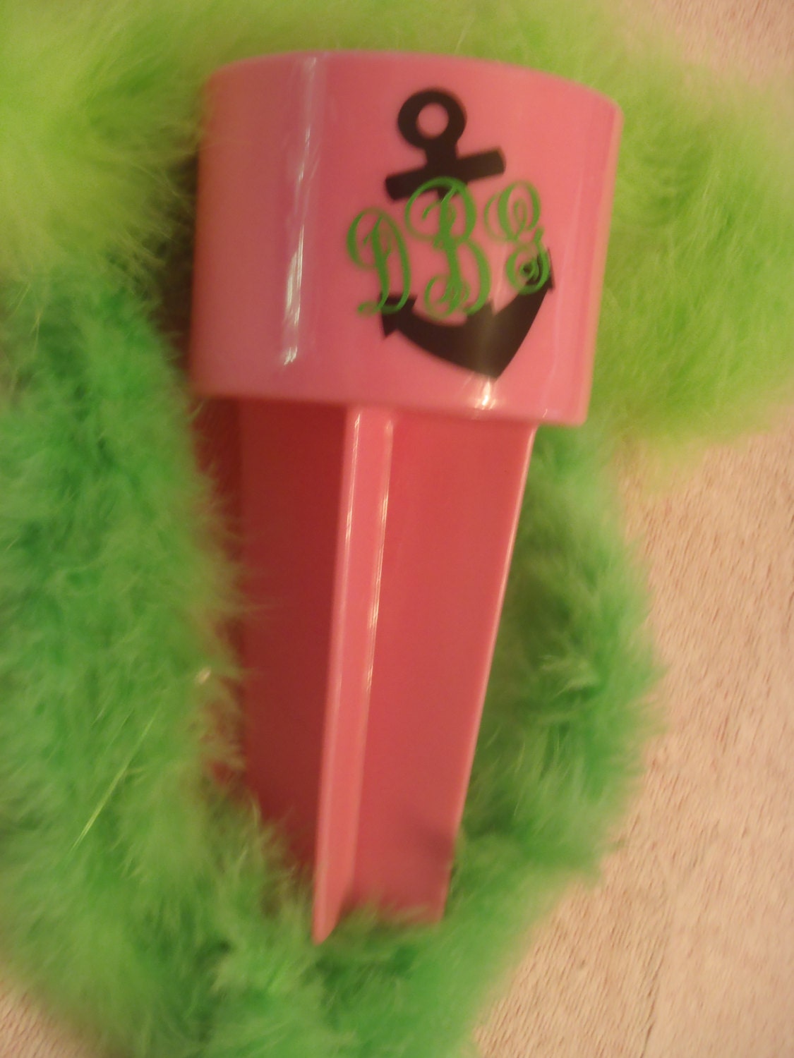 Spiker Beach Beverage Holder in six colors by NiftyNookEmbroidery