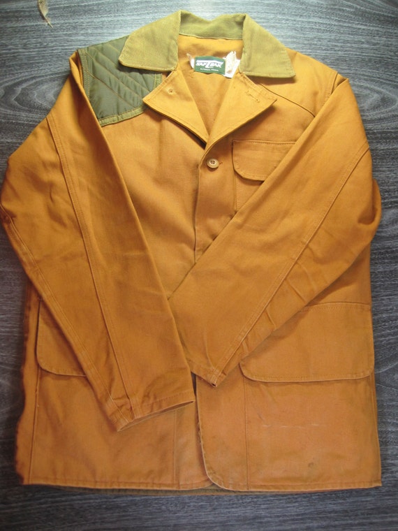 Quality Waxed Cotton Field Hunting Jacket by SAFTBAK Made in