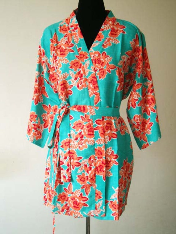 turquoise bridesmaid robes