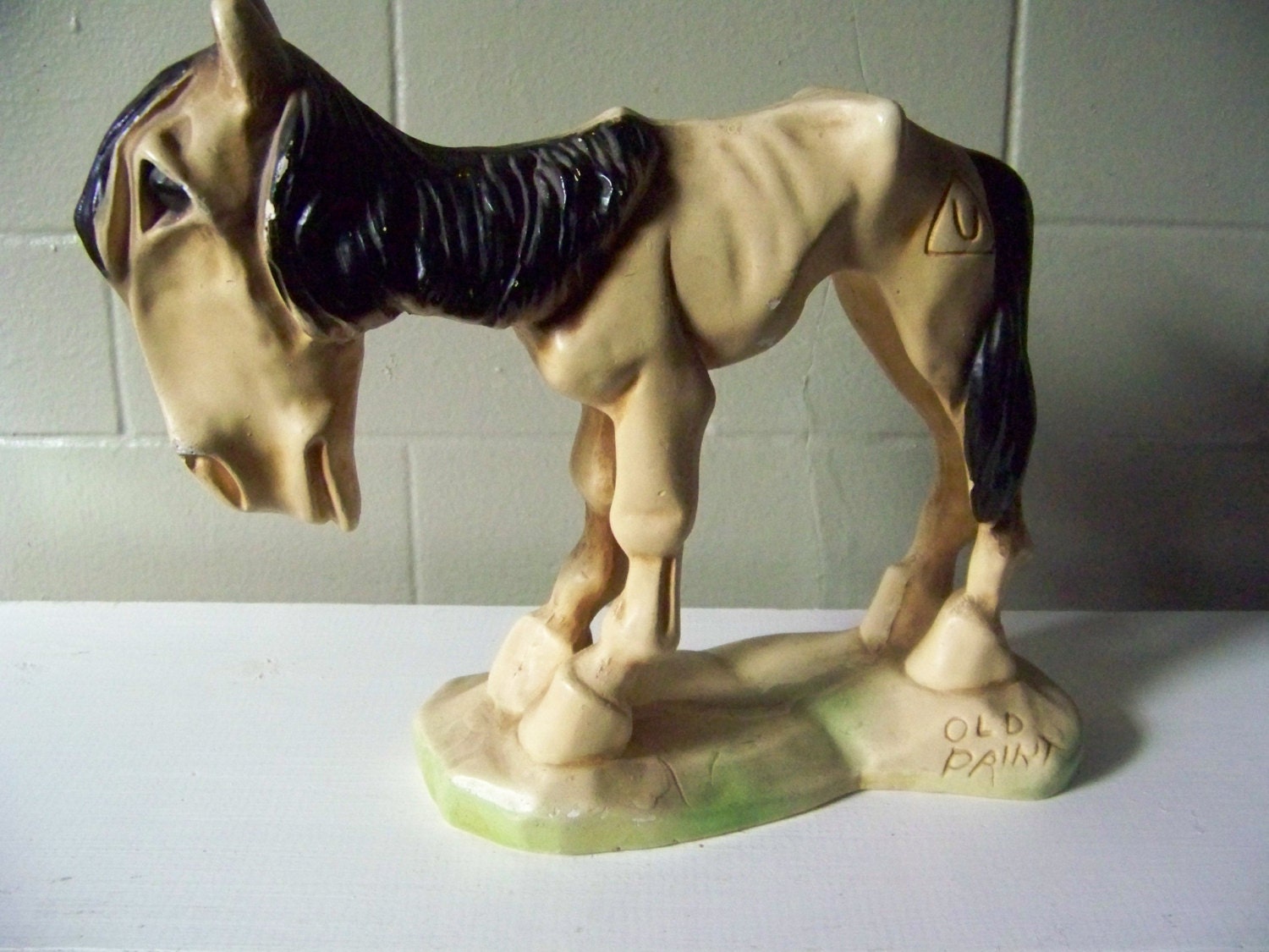 old horse figurines