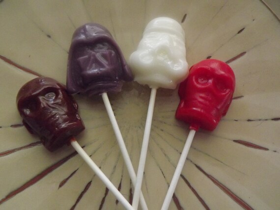 10 Space Fighter Party Favor Lollipop Sucker Candy Il_570xn