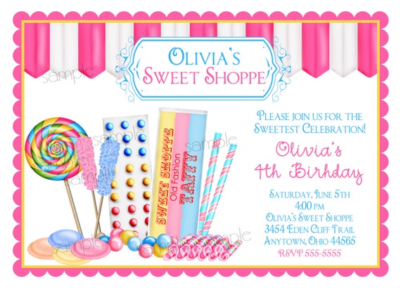 Sweet Celebration Invitations 3