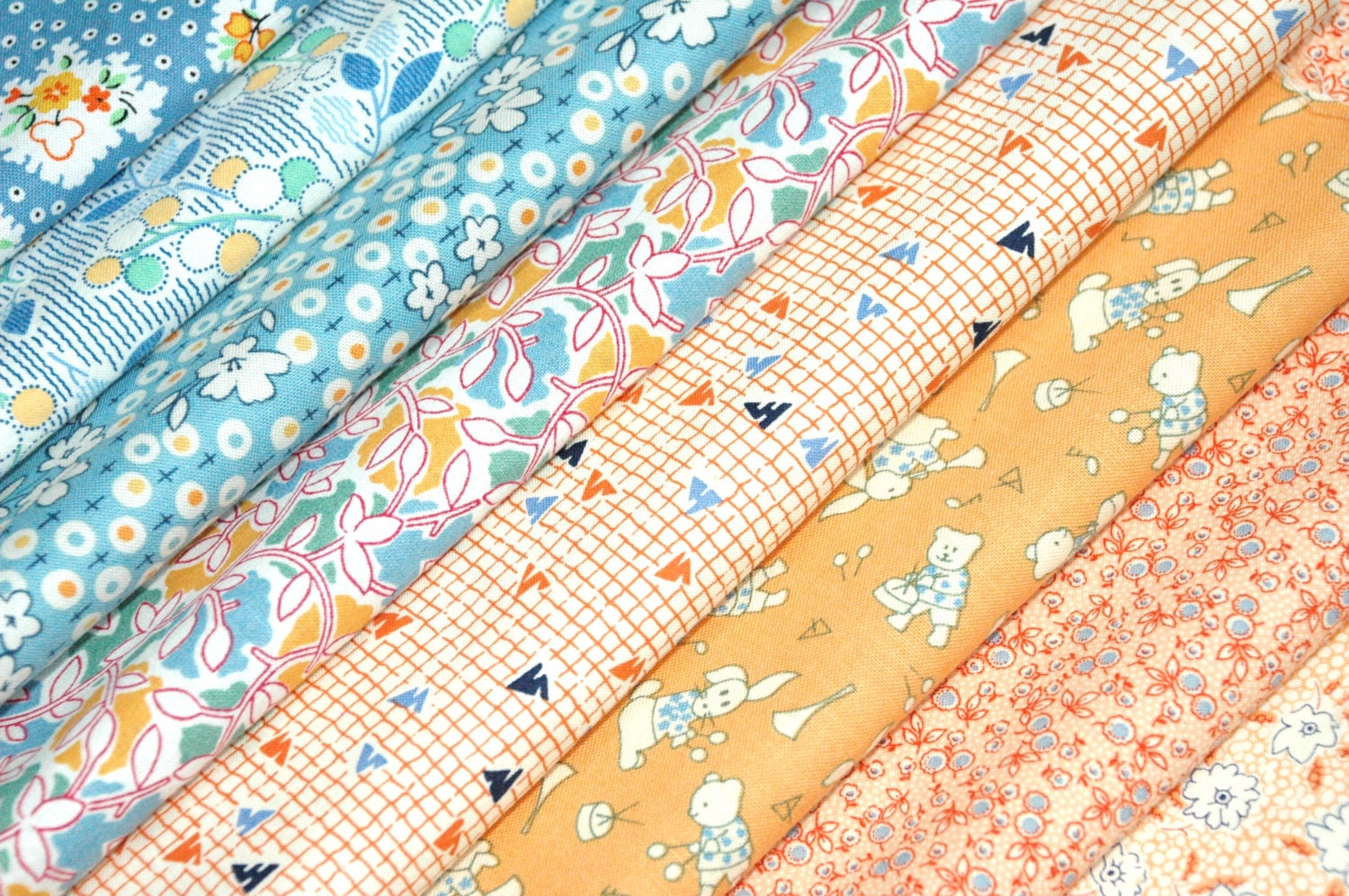 Reproduction 1930s Fabric Bundle C215