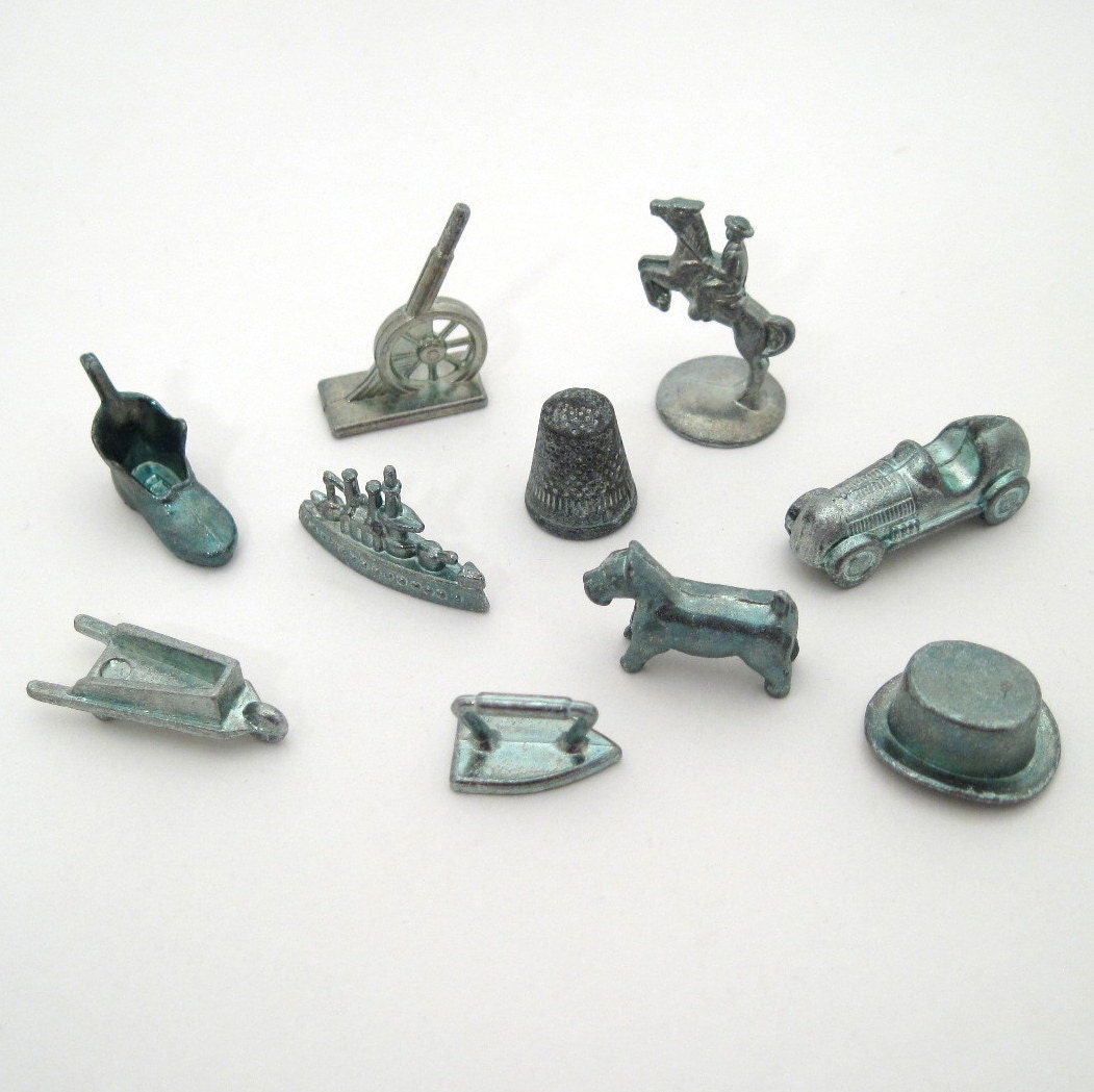 Metal Monopoly Game Pieces Monopoly Markers