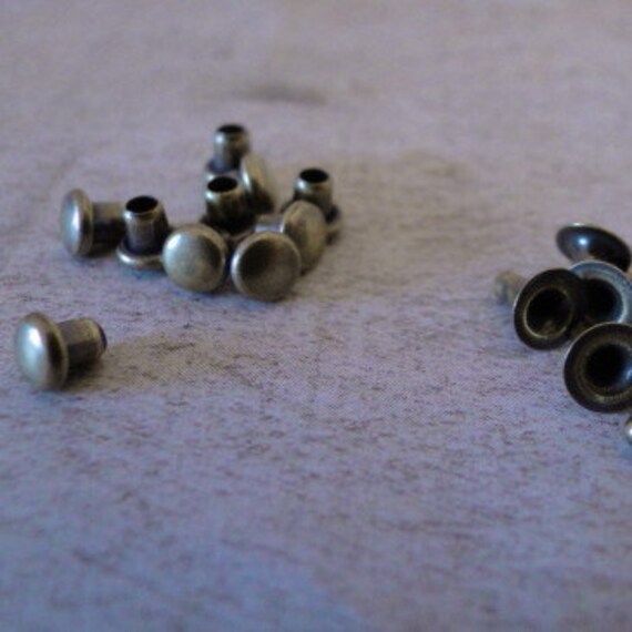RIVETS Domed Snap Rivets 5mm QUANTITY 10 sets use with