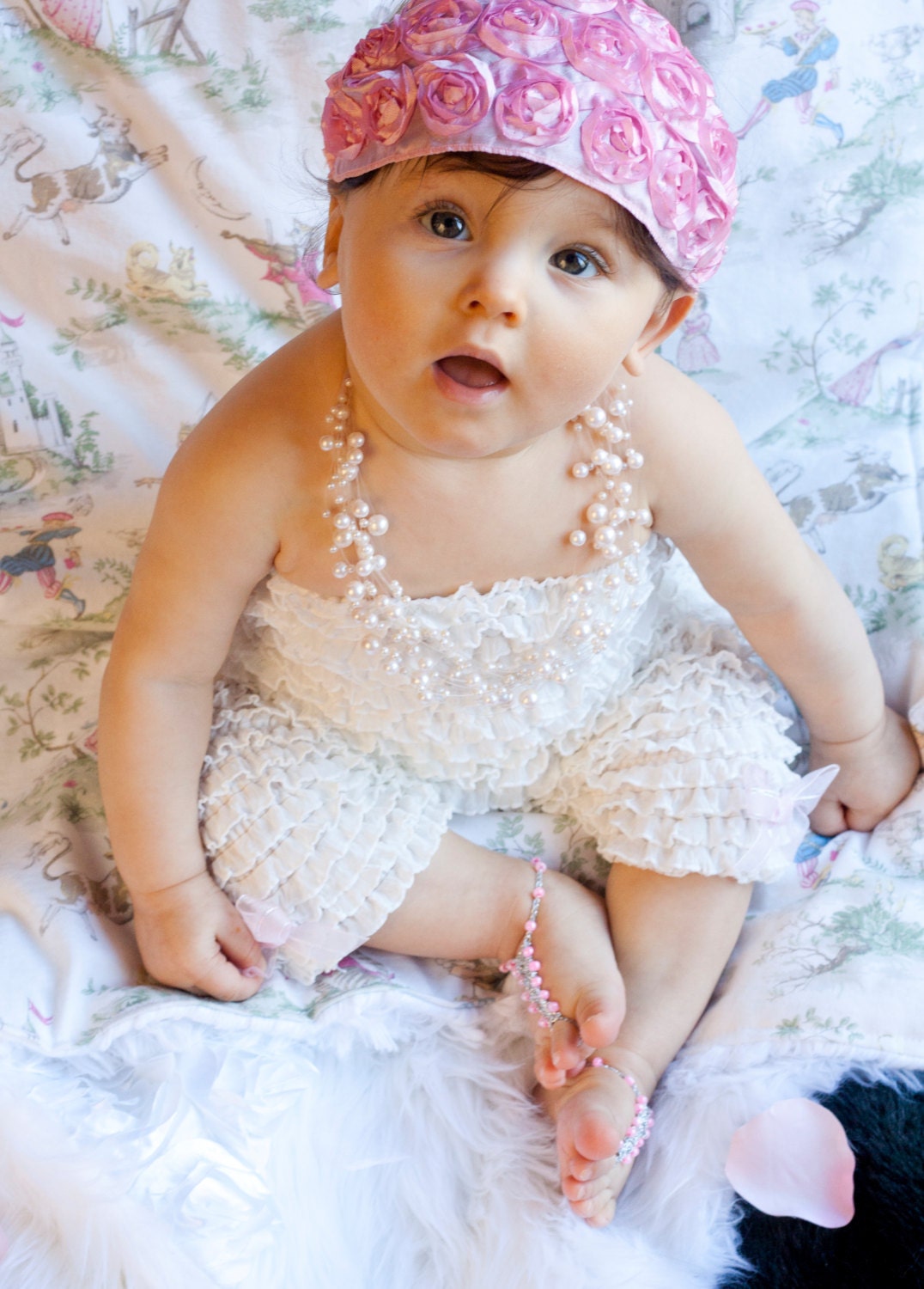 Baby Barefoot Sandals 612 mo Foot Jewelry YOU by FancyFeetSandals