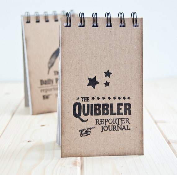 The Quibbler Reporter - spiralbound journal