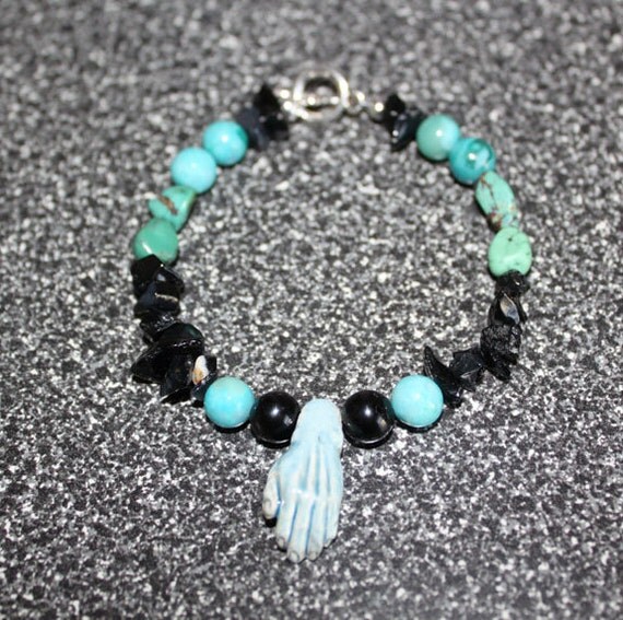 Blue Hand Bracelet Blue Hand Bracelet