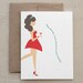 Funny Birthday Card. Snarky. Sarcastic, For Woman, Her, Friend. Humor. 20s. 25. 26. 27. 28. 29. "Stop Dressing Like A Slut" (CBD-E027)