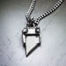 Tiny But Deadly GUILLOTINE necklace