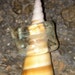 Clear and Silver Fumed Dread Bead CLEARANCE Free Shipping