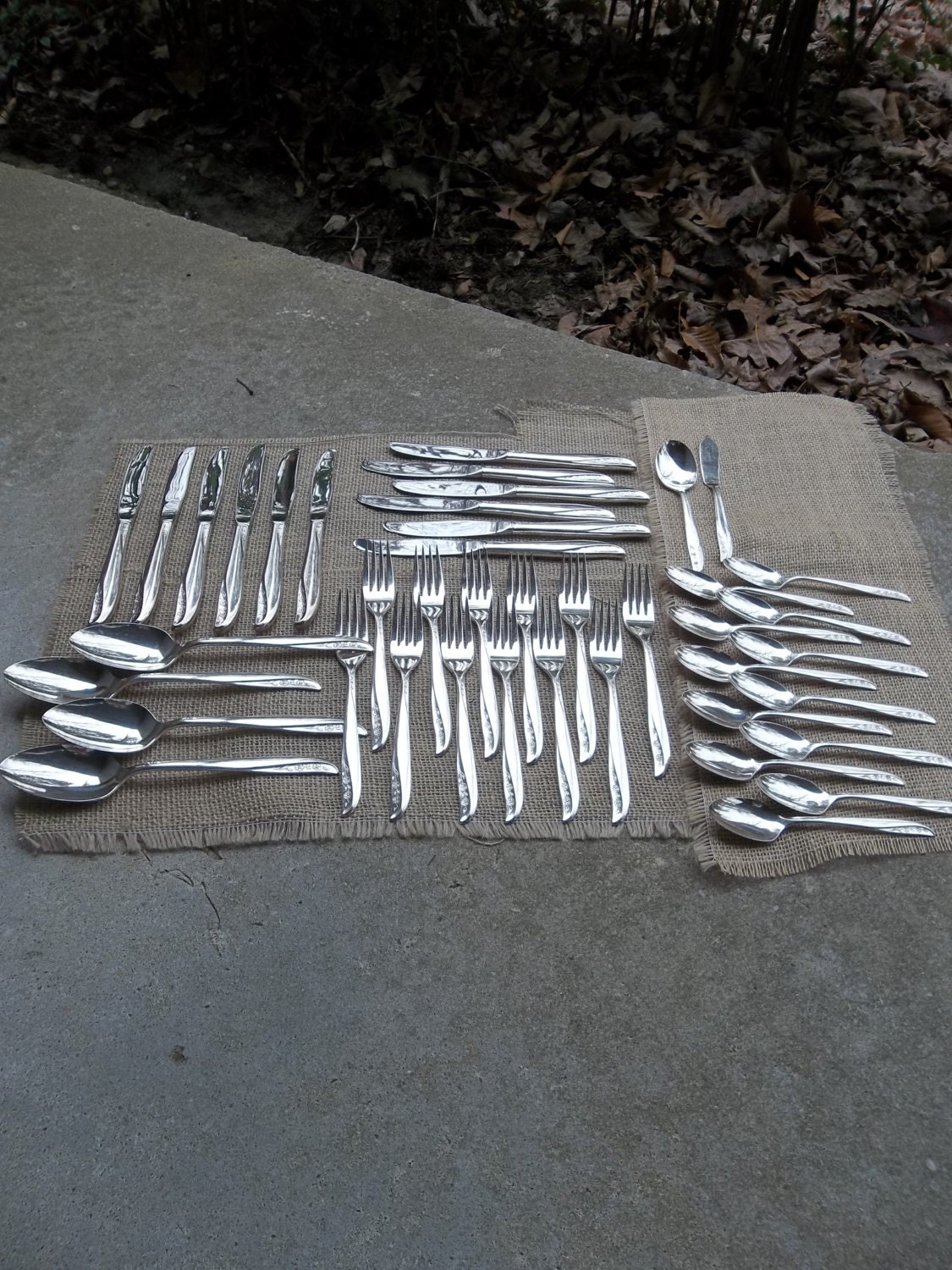 Vintage Flatware Antique Silver Plate Flatware LADY CATHERINE