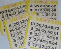 Popular items for vintage bingo cards on Etsy