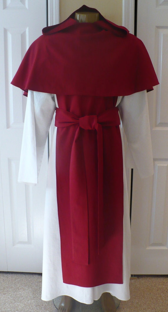 Made To Order Complete Monk Habit With Tunic Scapular Mantel