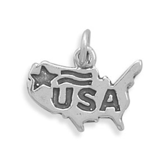 USA Charm Patriotic Charm America Charm United States