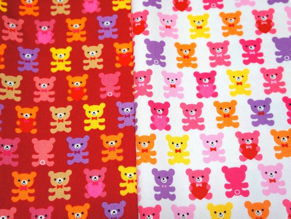 fat quarter teddy bear pattern