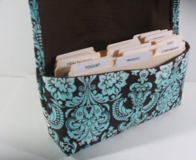 Coupon Organizer Purse and Receipt Organizer Fleur de Lis