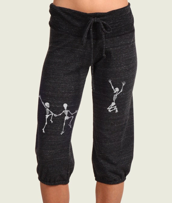 skeleton yoga pants