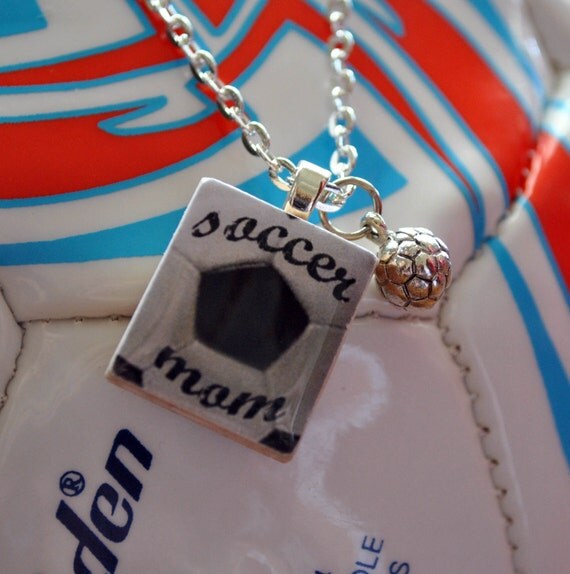 Items similar to Soccer Mom Necklace on Etsy