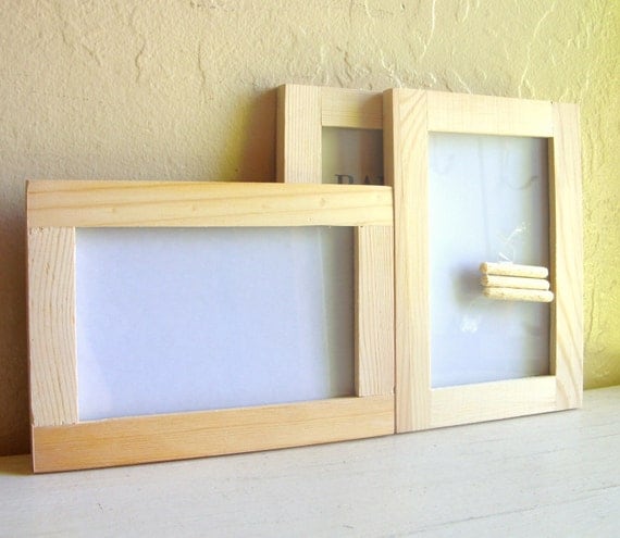 unfinished wood craft frames