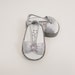 American Girl Doll Sandals, Silver, Metallic Sandals