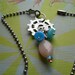 Cafe Latte and Blues Steampunk Inspired Series - LIGHT or FAN pull