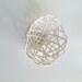 Porcelain Paperclay Filigree Bowl in white - MEDIUM - Porcelain paperclay