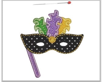 mardi gras applique