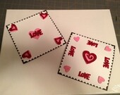 Hearts of Love Cards