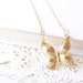 Butterfly Dreams - Butterfly Charm Necklace 16k Gold Plated - Woodland