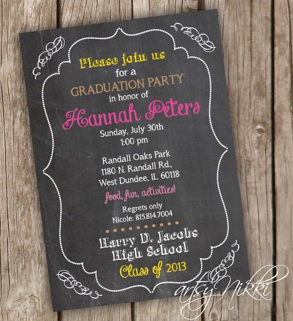 Graduation Reception Invitations 8